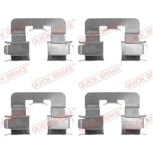 QUICK BRAKE Zubeh&ouml;rsatz, Scheibenbremsbelag