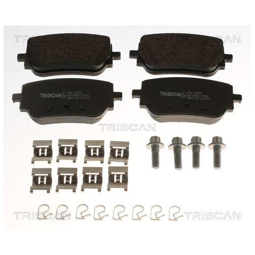 TRISCAN Bremsbelagsatz, Scheibenbremse