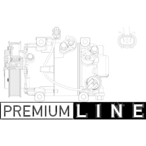 MAHLE Kompressor, Klimaanlage BEHR *** PREMIUM LINE ***