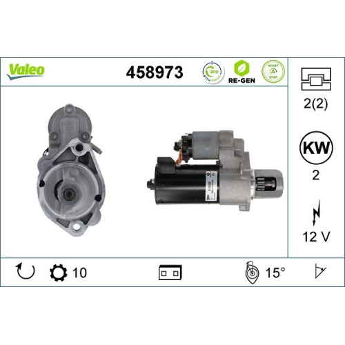 VALEO Starter VALEO RE-GEN AT STOP&START