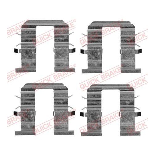 QUICK BRAKE Zubeh&ouml;rsatz, Scheibenbremsbelag