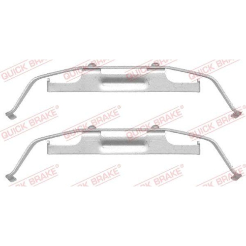 QUICK BRAKE Zubeh&ouml;rsatz, Scheibenbremsbelag