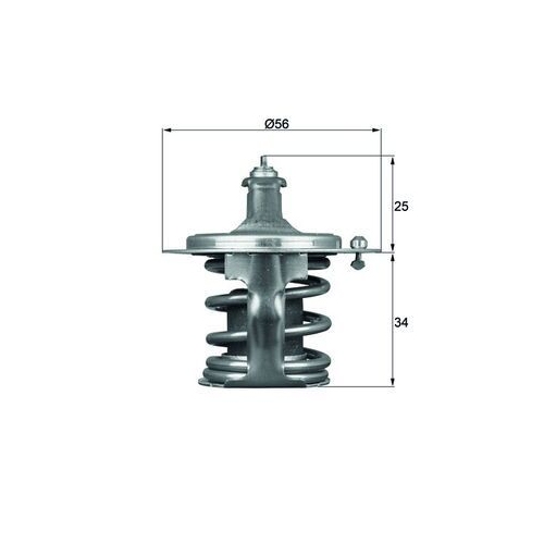 MAHLE Thermostat, Kühlmittel BEHR