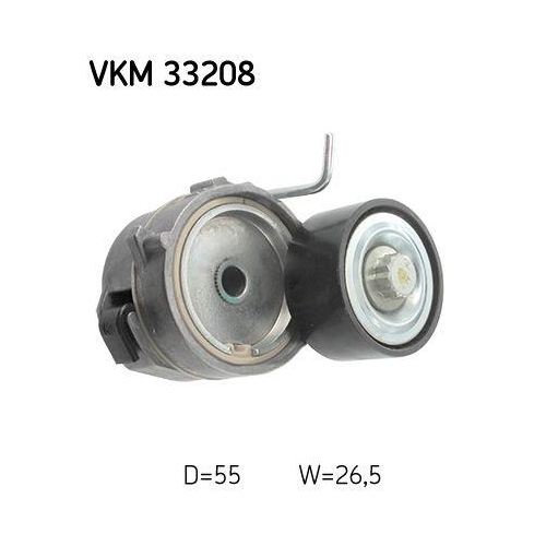 SKF Riemenspanner, Keilrippenriemen