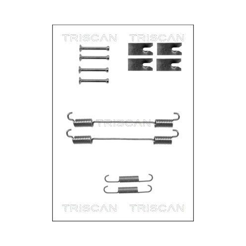 TRISCAN Zubehörsatz, Bremsbacken
