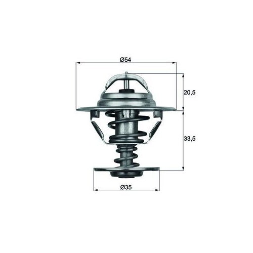 MAHLE Thermostat, Kühlmittel BEHR