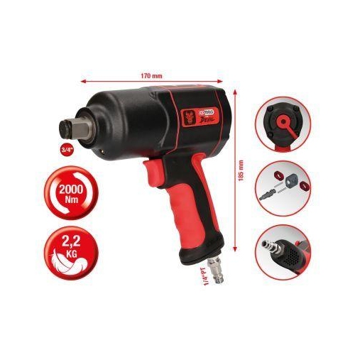 KS TOOLS Schlagschrauber (Druckluft)