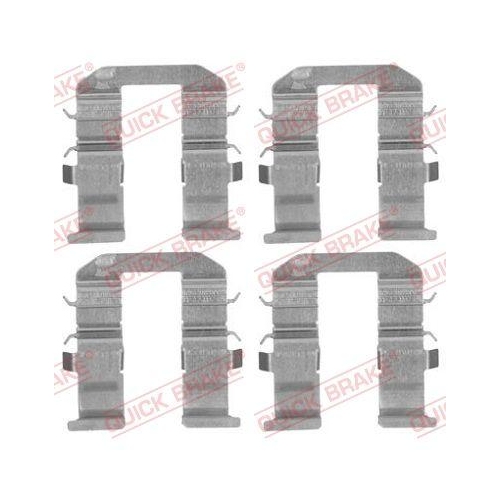 QUICK BRAKE Zubeh&ouml;rsatz, Scheibenbremsbelag
