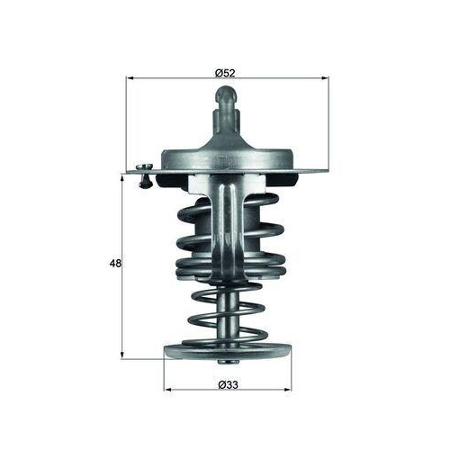 MAHLE Thermostat, Kühlmittel BEHR