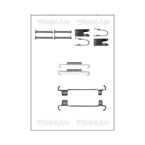 TRISCAN Zubehörsatz, Feststellbremsbacken