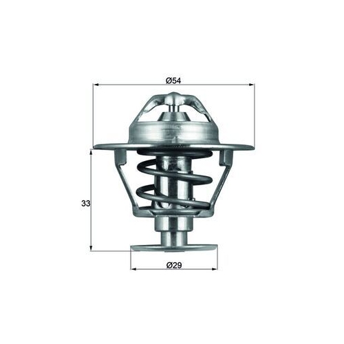 MAHLE Thermostat, Kühlmittel BEHR