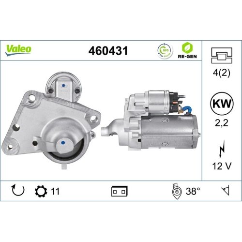 VALEO Starter VALEO RE-GEN AT