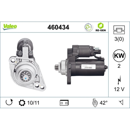 VALEO Starter VALEO RE-GEN AT