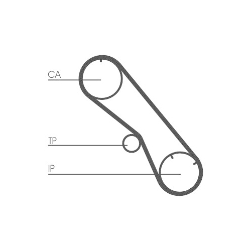 CONTINENTAL CTAM Zahnriemen