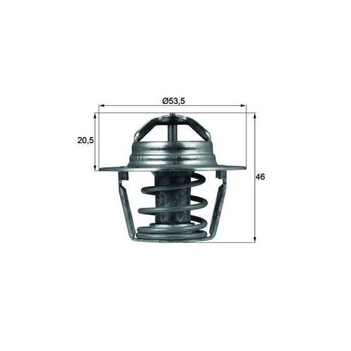 MAHLE Thermostat, Kühlmittel BEHR