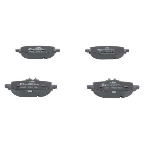 ATE Bremsbelagsatz, Scheibenbremse ATE Ceramic