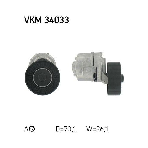 SKF Riemenspanner, Keilrippenriemen