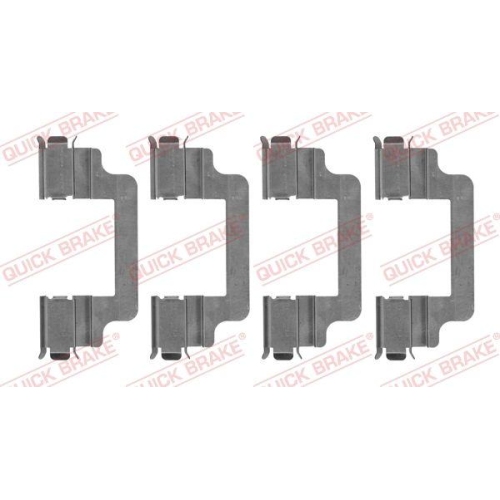 QUICK BRAKE Zubeh&ouml;rsatz, Scheibenbremsbelag