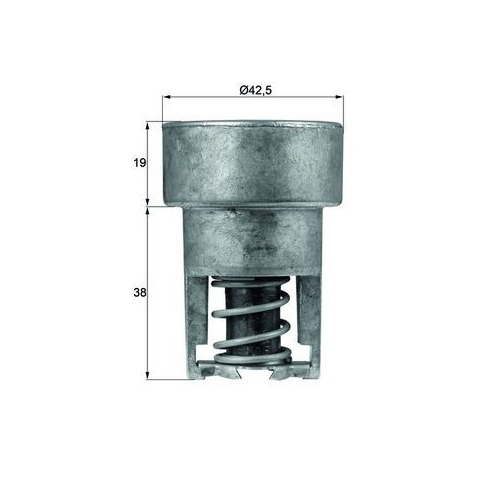 MAHLE Thermostat, Kühlmittel BEHR