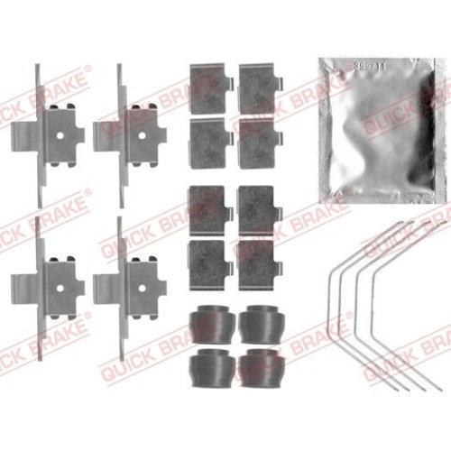 QUICK BRAKE Zubehörsatz, Scheibenbremsbelag