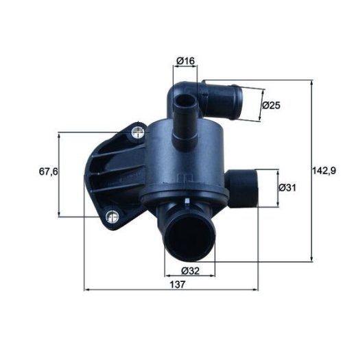 MAHLE Thermostat, Kühlmittel BEHR