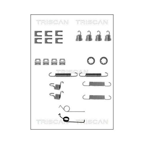TRISCAN Zubehörsatz, Bremsbacken