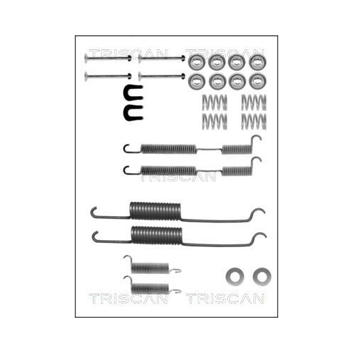TRISCAN Zubehörsatz, Bremsbacken