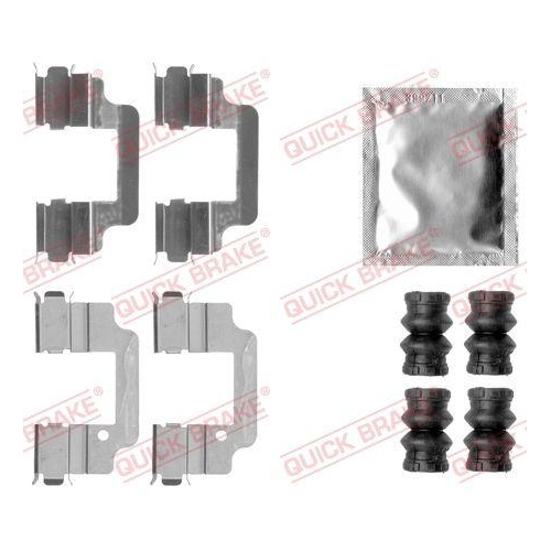 QUICK BRAKE Zubeh&ouml;rsatz, Scheibenbremsbelag