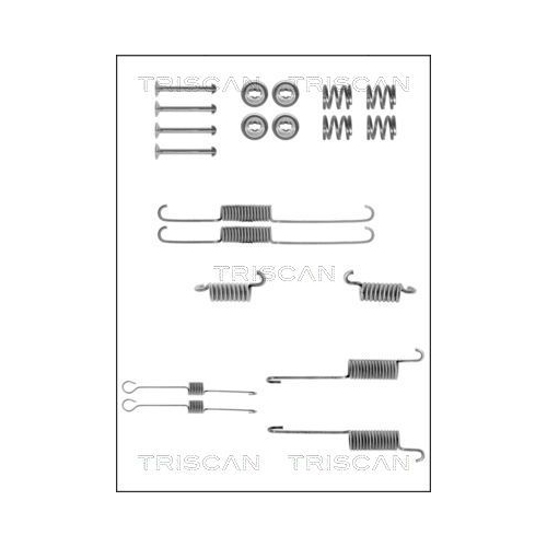 TRISCAN Zubehörsatz, Bremsbacken
