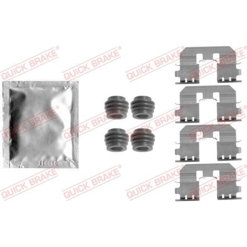 QUICK BRAKE Zubeh&ouml;rsatz, Scheibenbremsbelag