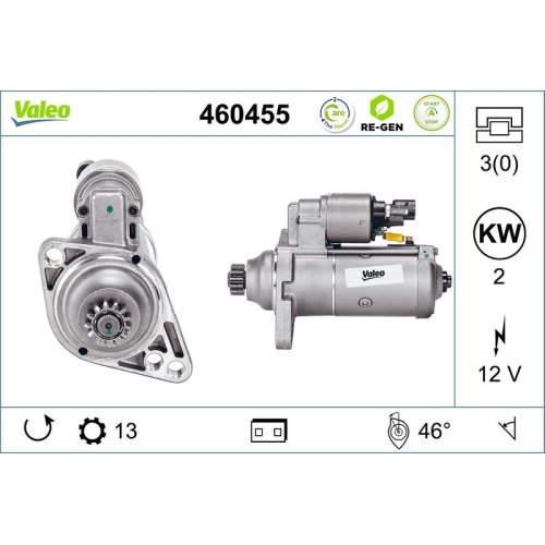 VALEO Starter VALEO RE-GEN AT STOP&START