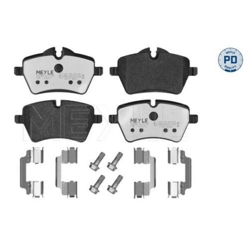 MEYLE Bremsbelagsatz, Scheibenbremse MEYLE-PD: Advanced performance and design.