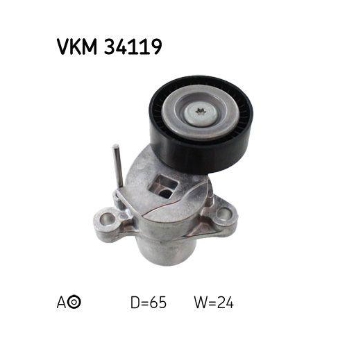 SKF Riemenspanner, Keilrippenriemen