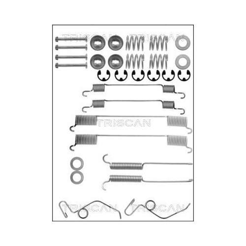 TRISCAN Zubehörsatz, Bremsbacken