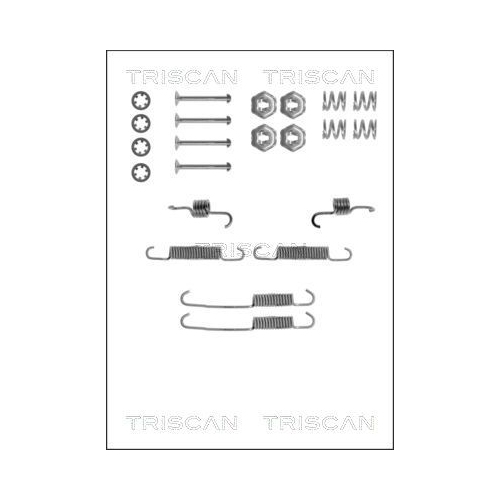 TRISCAN Zubehörsatz, Bremsbacken