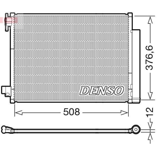 DENSO Kondensator, Klimaanlage