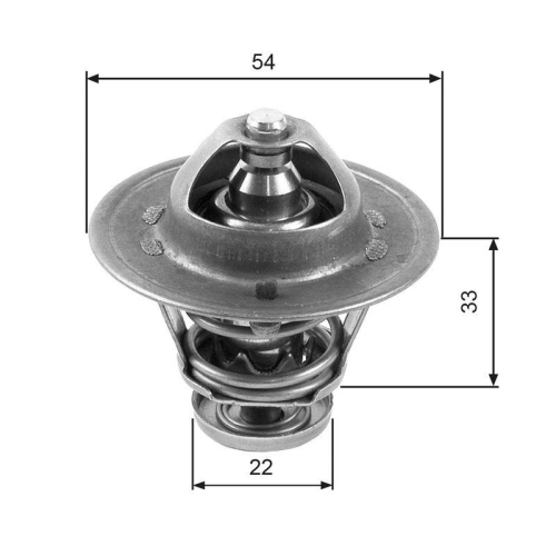 GATES Thermostat, K&uuml;hlmittel