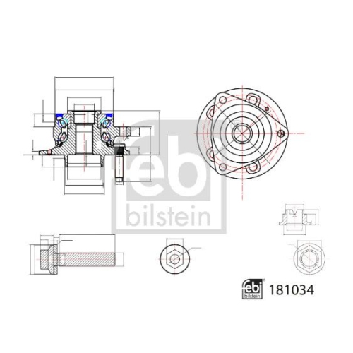 FEBI BILSTEIN Radlagersatz