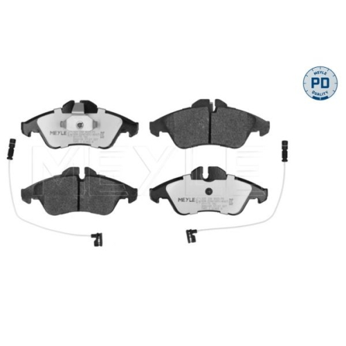 MEYLE Bremsbelagsatz, Scheibenbremse MEYLE-PD: Advanced performance and design.