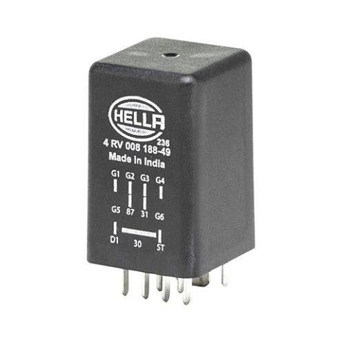 HELLA Steuergerät, Glühzeit