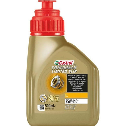 CASTROL Achsgetriebeöl Castrol Transmax Limited Slip LL 75W-140