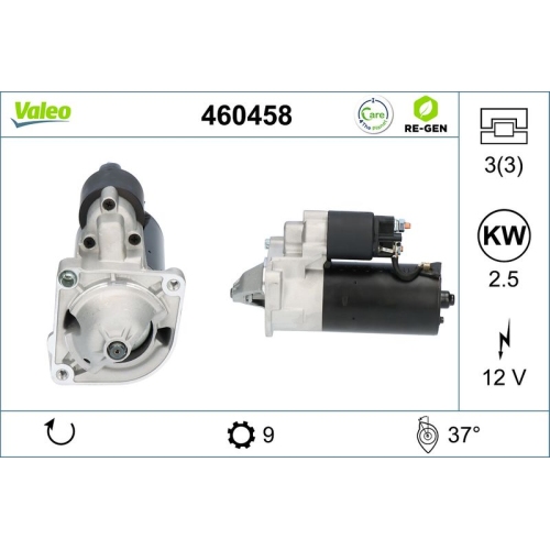 VALEO Starter VALEO RE-GEN AT