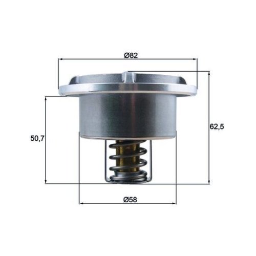 MAHLE Thermostat, Kühlmittel BEHR