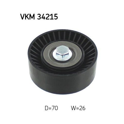 SKF Umlenk-/Führungsrolle, Keilrippenriemen