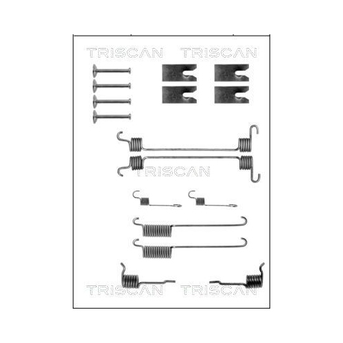 TRISCAN Zubehörsatz, Bremsbacken