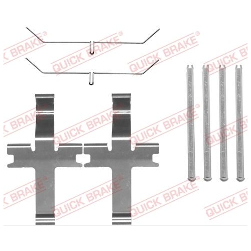 QUICK BRAKE Zubehörsatz, Scheibenbremsbelag