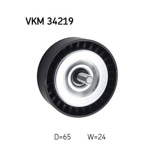 SKF Umlenk-/F&uuml;hrungsrolle, Keilrippenriemen