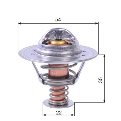 GATES Thermostat, K&uuml;hlmittel