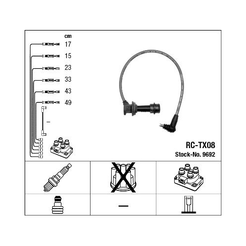 NGK Zündleitungssatz