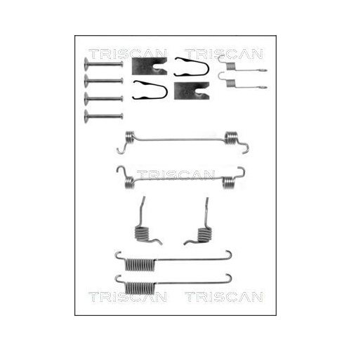 TRISCAN Zubehörsatz, Bremsbacken